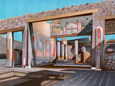 Pozůstatky domu bankéře Lucius Caecilius Iucundus, Pompeje, 1902 od Unbekannt