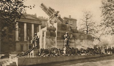 Znázornění 9-palcové houfnice, která způsobila velkou kontroverzi, c1935. od Unbekannt