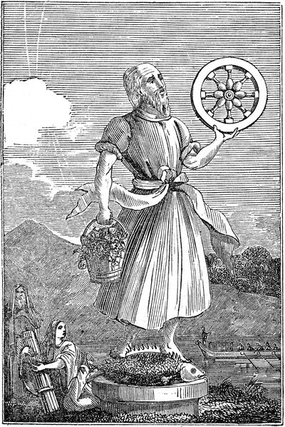 Zastoupení Crodonu, 1834 od Unbekannt