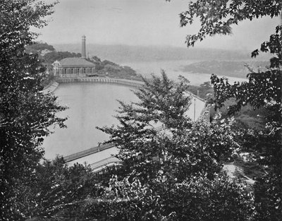 Reservoir, Eden Park, Cincinnati, Ohio, c1897. od Unbekannt