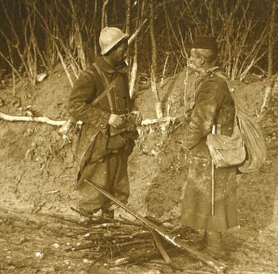 Návrat z Verdunu, severní Francie, c1914-c1918 od Unbekannt