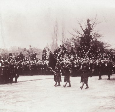 Návrat Belgičanů do Liége, Belgie, c1914-c1918 od Unbekannt