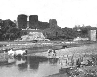 Rhuddlan Castle, Denbighshire, Wales, 1894. od Unbekannt