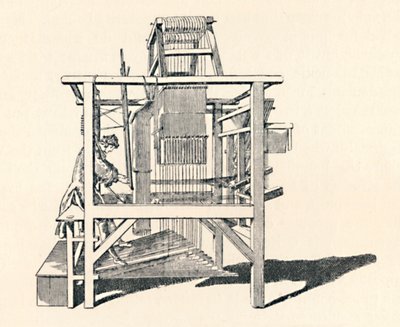 Tkadlec stuh u jeho stavu, 1747, 1904 od Unbekannt