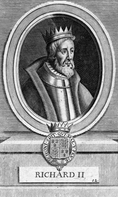 Richard II., anglický král od Unbekannt