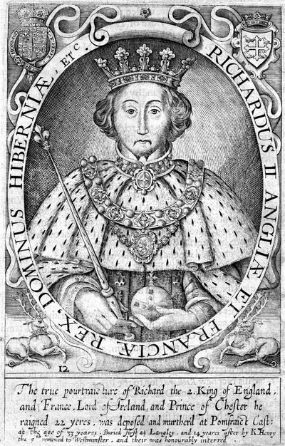 Richard II., anglický král od Unbekannt