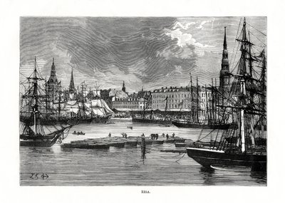 Riga, Lotyšsko, 1879 od Unbekannt