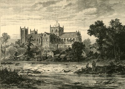 Ripon Minster, z jihovýchodu, 1898. od Unbekannt