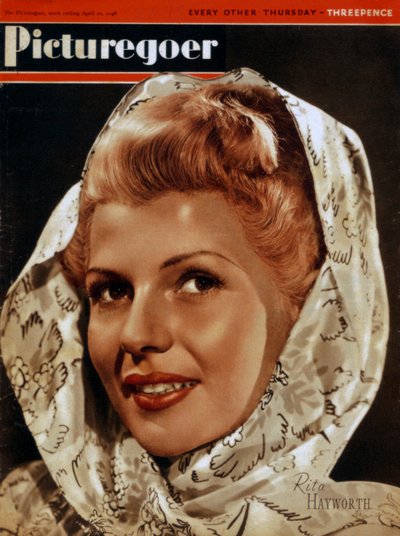 Rita Hayworth 1918-1987, americká herečka, 1948 od Unbekannt
