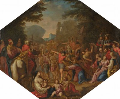 Cesta na Kalvárii, 16151620. od Unbekannt