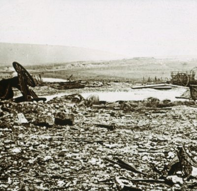 Cesta do Verdunu, severní Francie, c1914-c1918 od Unbekannt