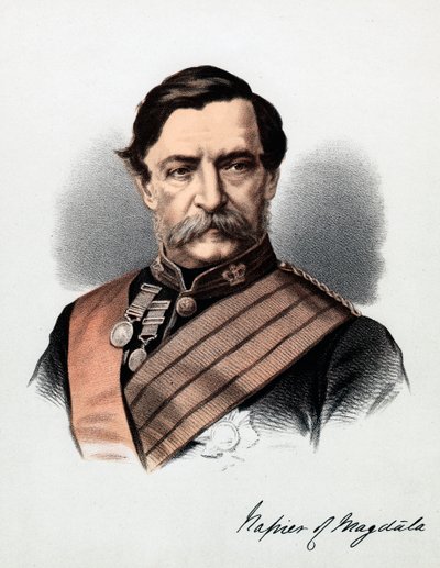 Robert Cornelius Napier, 1. baron Napier z Magdaly, britský voják, c1880 od Unbekannt