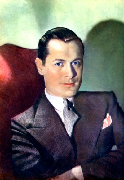 Robert Montgomery , americký herec a filmový režisér, 1934-1935 od Unbekannt
