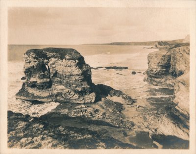 Rocks at Porth - Newquay, 1927 od Unbekannt
