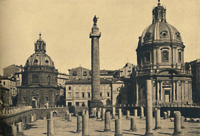 Roma - Trajánův sloup, 1910 od Unbekannt