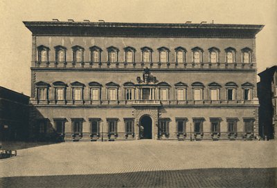 Řím - Palác Farnese, 1910 od Unbekannt