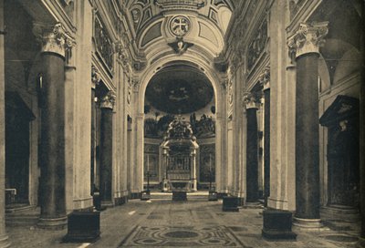 Roma - Interiér baziliky svatého Kříže v Jeruzalémě, 1910 od Unbekannt