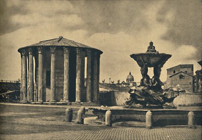 Řím - Piazza Bocca della Verita, 1910. od Unbekannt