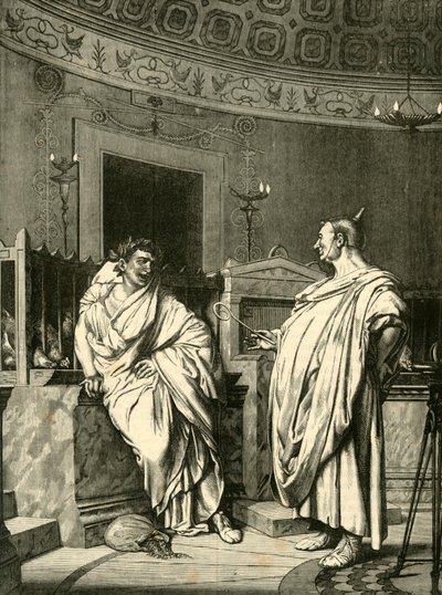 Římští augurové, 1890. od Unbekannt