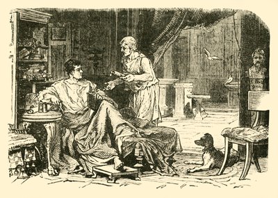 Římská studie, 1890. od Unbekannt