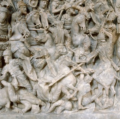 Římané v boji proti barbarům, 2. stol od Unbekannt