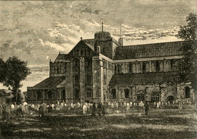 Romsey Abbey, 1898. od Unbekannt