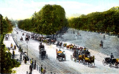 Rotten Row, Hyde Park, Londýn, 20. století od Unbekannt
