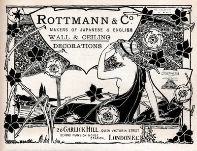 Rottmann & Co., Výrobci japonských a anglických nástěnných a stropních dekorací, 1897 od Unbekannt