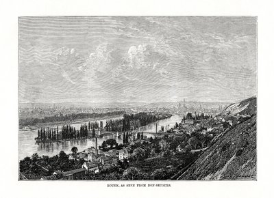 Rouen, Normandie, Francie, 1879 od Unbekannt