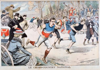 Běh, The National Cross Country, Paříž, 1903 od Unbekannt