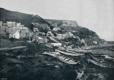 Runswick - Vesnice na útesech, 1895 od Unbekannt