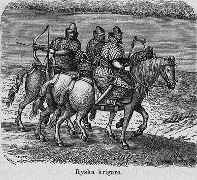 ruští válečníci, c. 1620 od Unbekannt