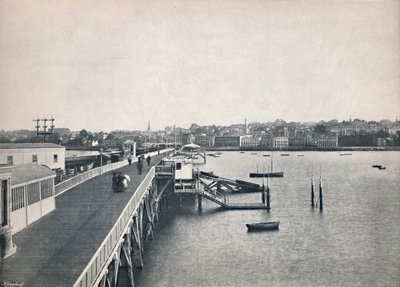 Ryde - Pohled z mola, 1895 od Unbekannt