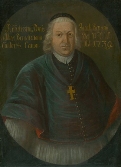 SPIŠ CANON AND TITULAR ABBOT JAKUB JOZEF REPASSY od Unbekannt
