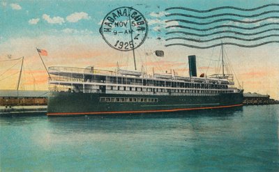 SS Cuba, Key West, Florida, c1925 od Unbekannt