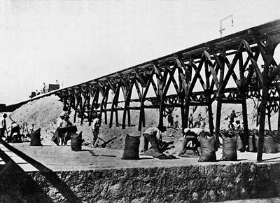 Vyhození dusičnanů, 1911 od Unbekannt