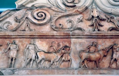 Obětní scéna na Ara Pacis, Řím od Unbekannt