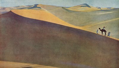 Sahara, třicátá léta 20. století od Unbekannt