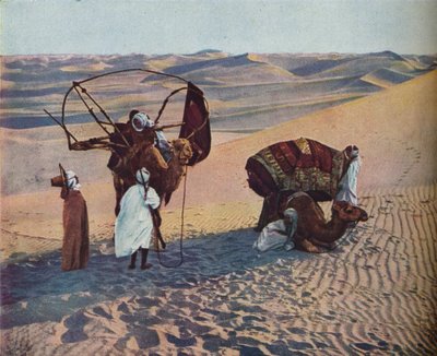 Sahara, třicátá léta 20. století od Unbekannt