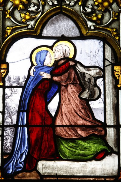 Katedrála Saint-Corentin (Saint Corentin), Quimper Vitráže: Navštívení, Quimper, Francie od Unbekannt