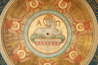 Kostel Saint-Francois Xavier, Beránek Boží (Agnus Dei), Paříž, Francie od Unbekannt