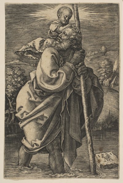 Saint Christopher Facing Left copy.n.d. od Unbekannt