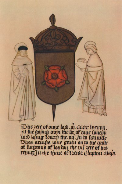 Svatý Cosimo a svatý Damian, patroni holičů-chirurgů, 15. století, 1948. od Unbekannt