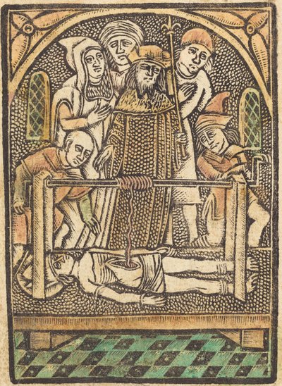 Svatý Erasmus, c. 14701480. od Unbekannt