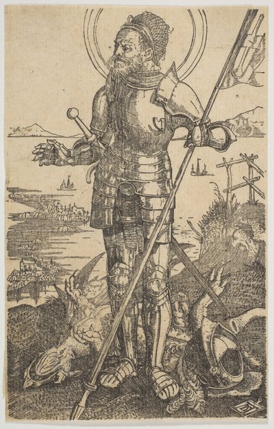 Saint George Stálá kopie.n.d. od Unbekannt