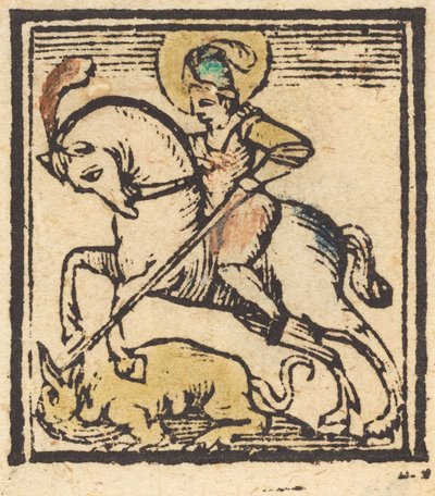 Svatý Jiří, c. 1475. od Unbekannt