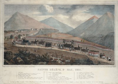Svatá Helena, 9. května 1821, 1839 od Unbekannt