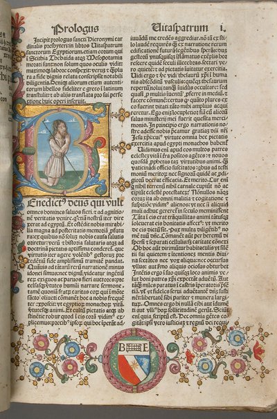 Životy otců svatého Jeronýma, italsky, 1483. od Unbekannt