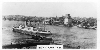 Saint John Harbour, New Brunswick, Kanada, 20. léta 20. století od Unbekannt