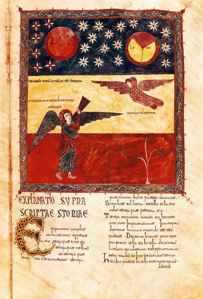 Svatý Jan Evangelista (miniaturní), 976 od Unbekannt